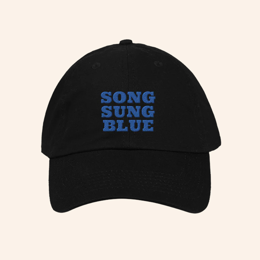 Neil Diamond Merch Song Sung Blue Embroidered Hat Presents For Music Lovers