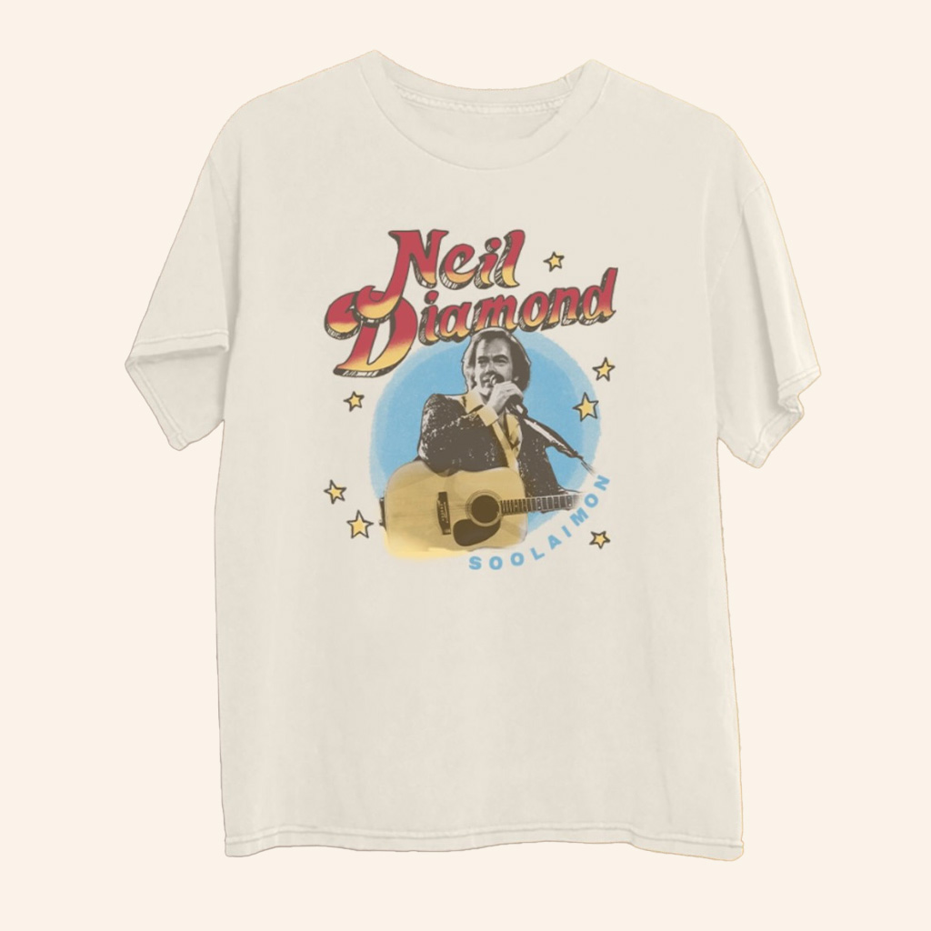 Neil Diamond Merch Soolaiman T-Shirt Gift Ideas For Music Lovers