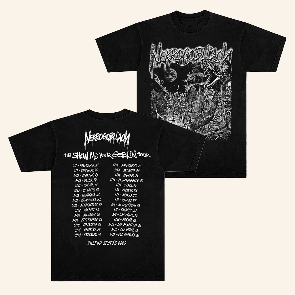 Nekrogoblikon Merch The Show Me Your Goblin Tour T-Shirt Presents For Music Lovers