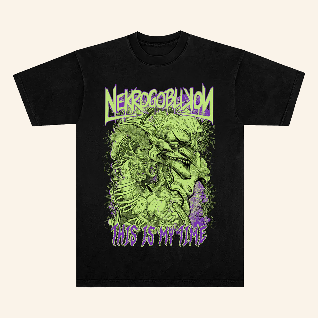 Nekrogoblikon Merch This Is My Time T-Shirt Music Gift Ideas For Guys