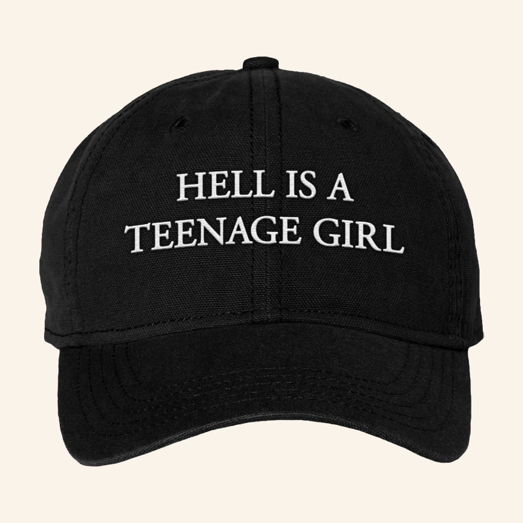 Nessa Barrett Merch Hell Is A Teenage Girl Dad Hat Embroidered NB Hat Gifts For Besties Nessa Barrett Merch Hell Is A Teenage Girl Dad Hat Embroidered NB Hat Gifts For Besties
