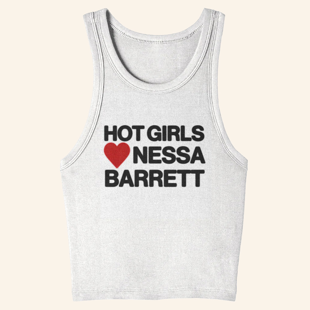 Nessa Barrett Merch Hot Girls Love Nessa Barrett Tank Best Gifts For Girlfriend