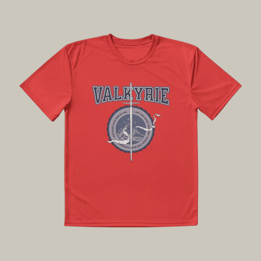 Nesta Archeron Valkyrie T-Shirt Throne Of Glass Merch Book Lover Gift For Him