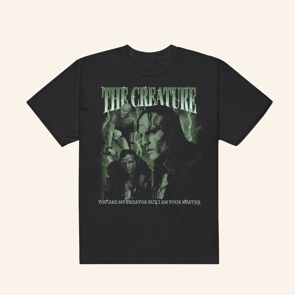 Netflix Merch Frankenstein Heartthrob T-Shirt Gifts For Horror Movie Lovers