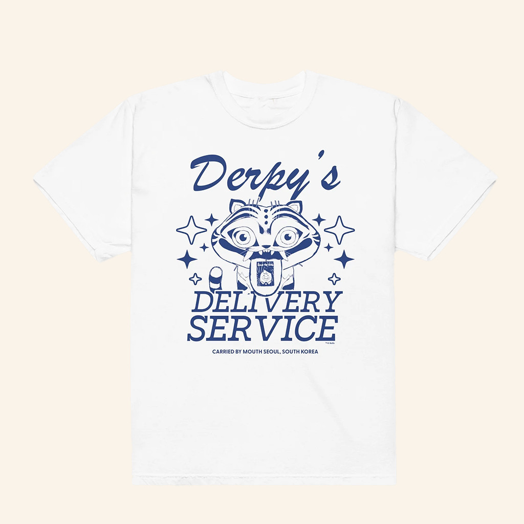 Netflix Merch Kpop Demon Hunters Derpy's Delivery Service T-Shirt Gifts For Friends
