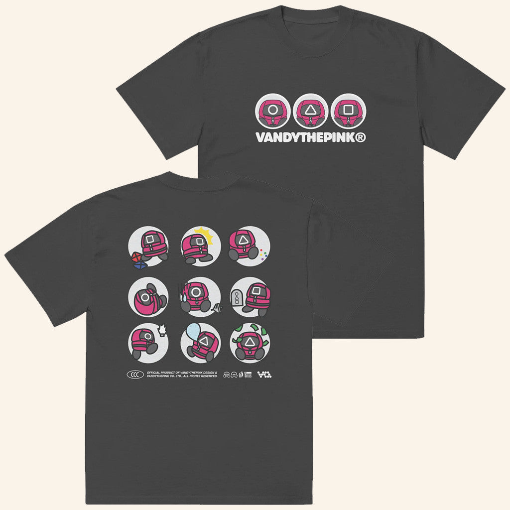 Netflix Merch Squid Game X Vandythepink Guards T-Shirt Gifts For Besties Netflix Merch Squid Game X Vandythepink Guards T-Shirt Gifts For Besties