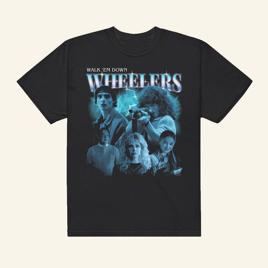 Netflix Merch Stranger Things T-Shirt The Wheelers Shirt Gift Ideas For Husband
