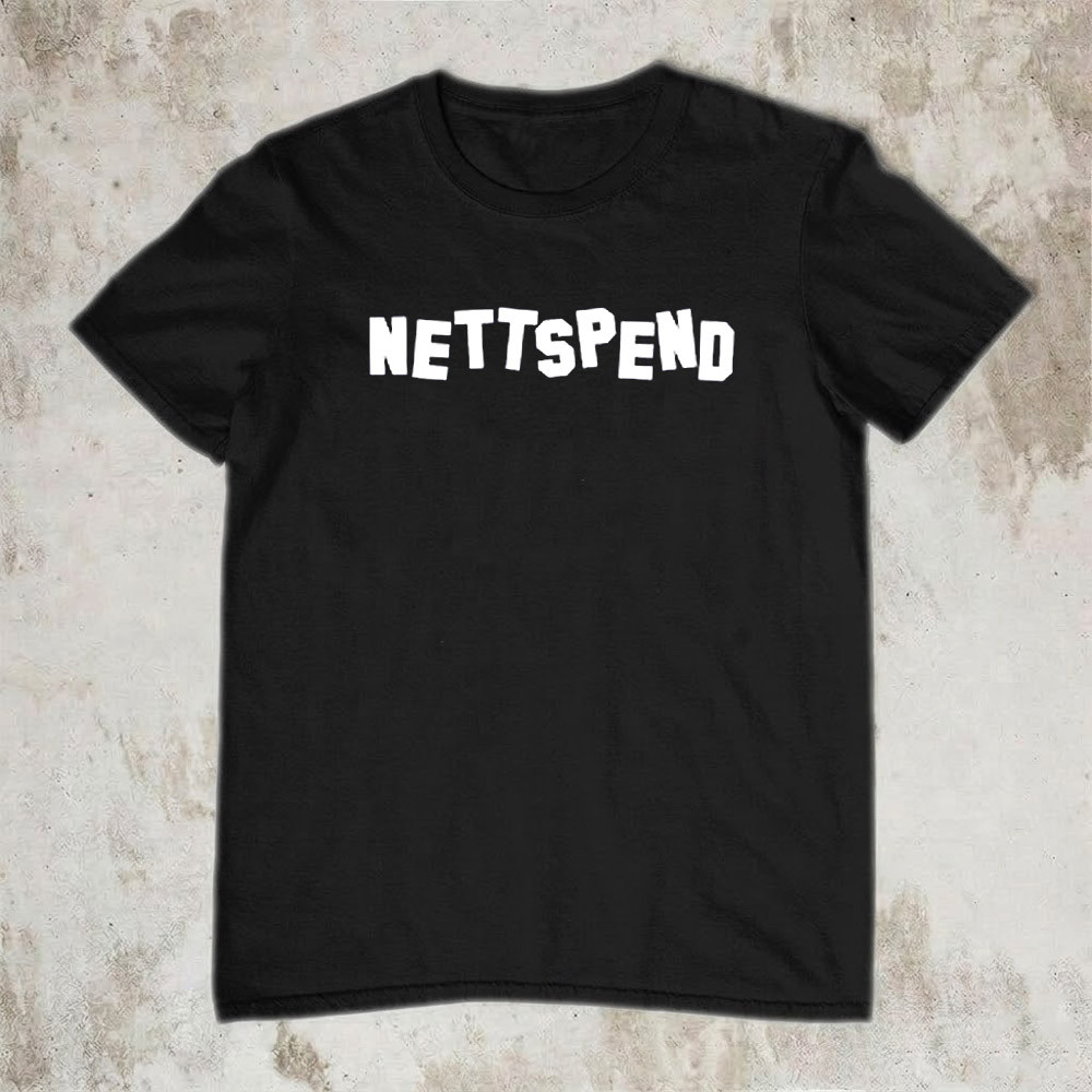 Nettspend ERL T-Shirt Early Life Crisis Tour Merch Trending Hip Hop Streetwear Best Gift For Fans