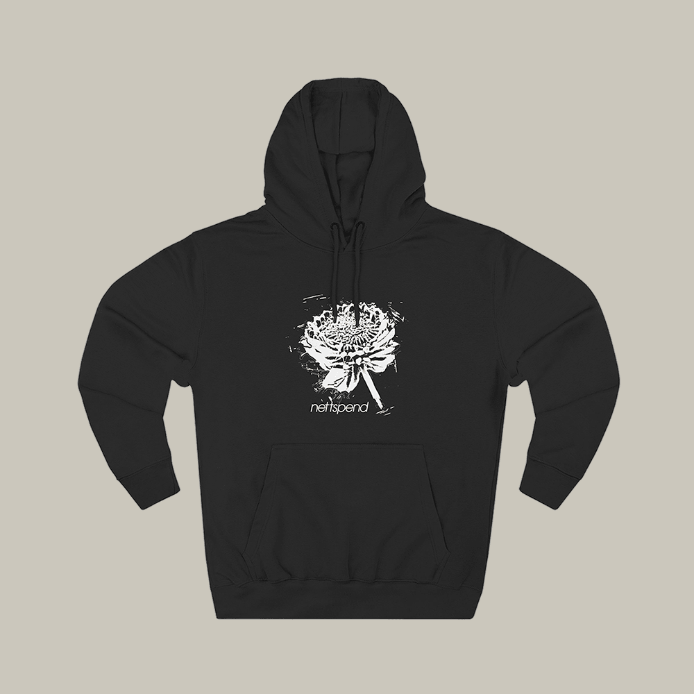Nettspend Flower Graphic Hoodie Nettspend Hooded Sweatshirt Rap Music Buffs Gift
