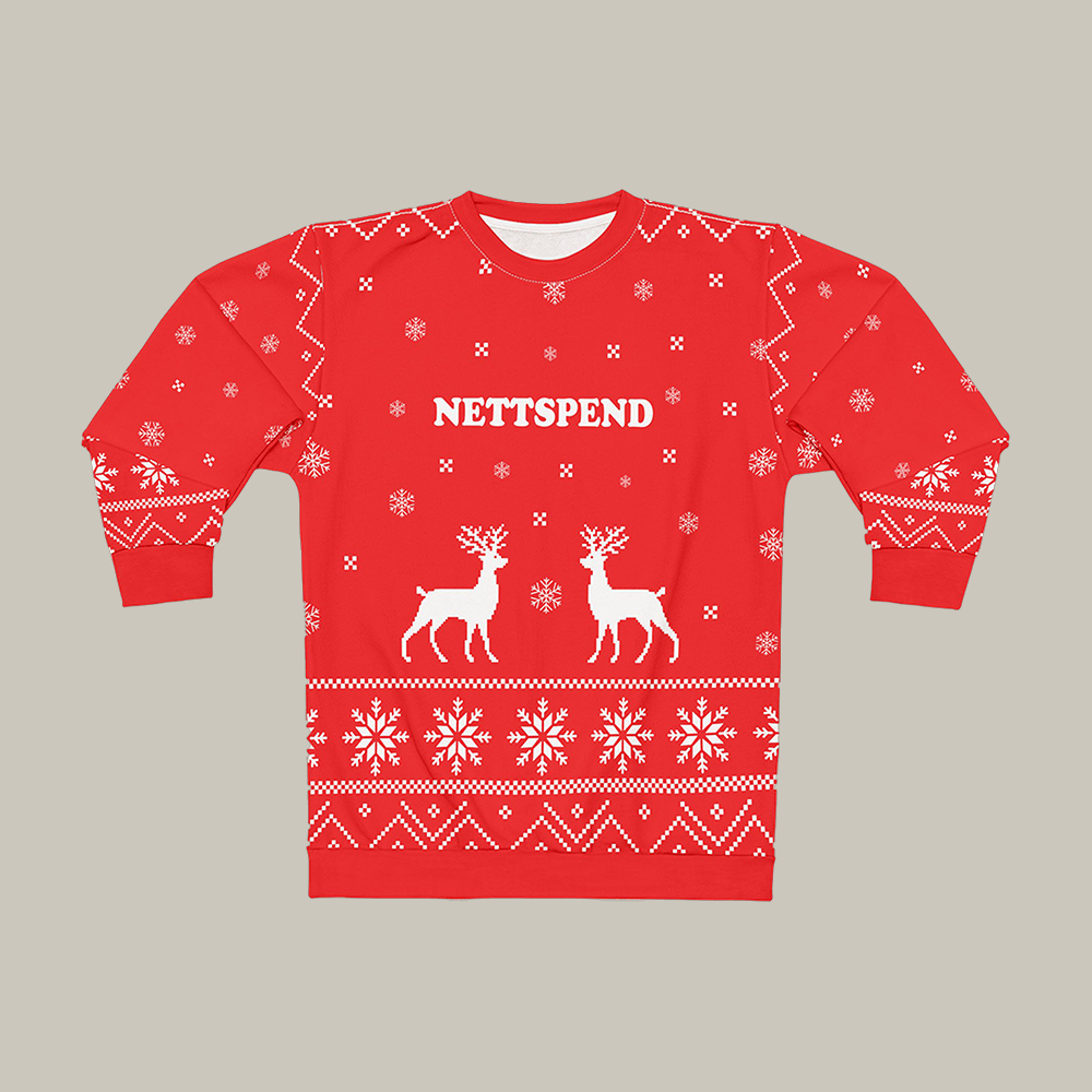 Nettspend Holiday Sweatshirt Nettspend Merchandise Rap Music Lover Present