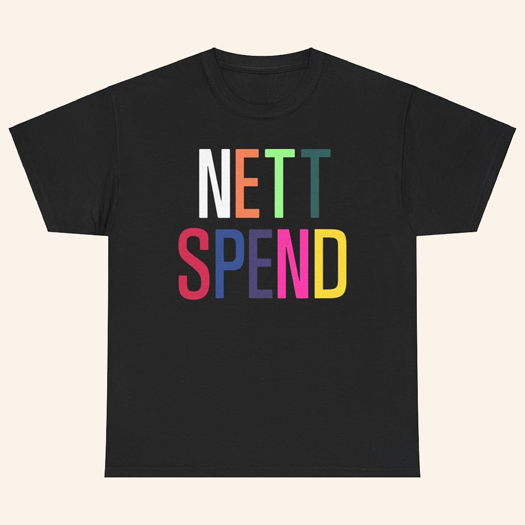 Nettspend Merch Nettspend Rainbow T-Shirt Best Gifts For Hip Hop Lovers Nettspend Merch Nettspend Rainbow T-Shirt Best Gifts For Hip Hop Lovers