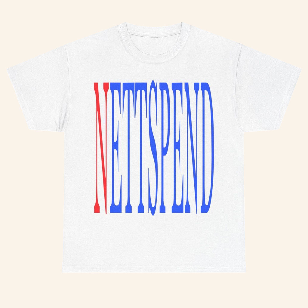 Nettspend Merch Nettspend Wordmark T-Shirt Invert Tour Merch Gifts For Hip Hop Lovers