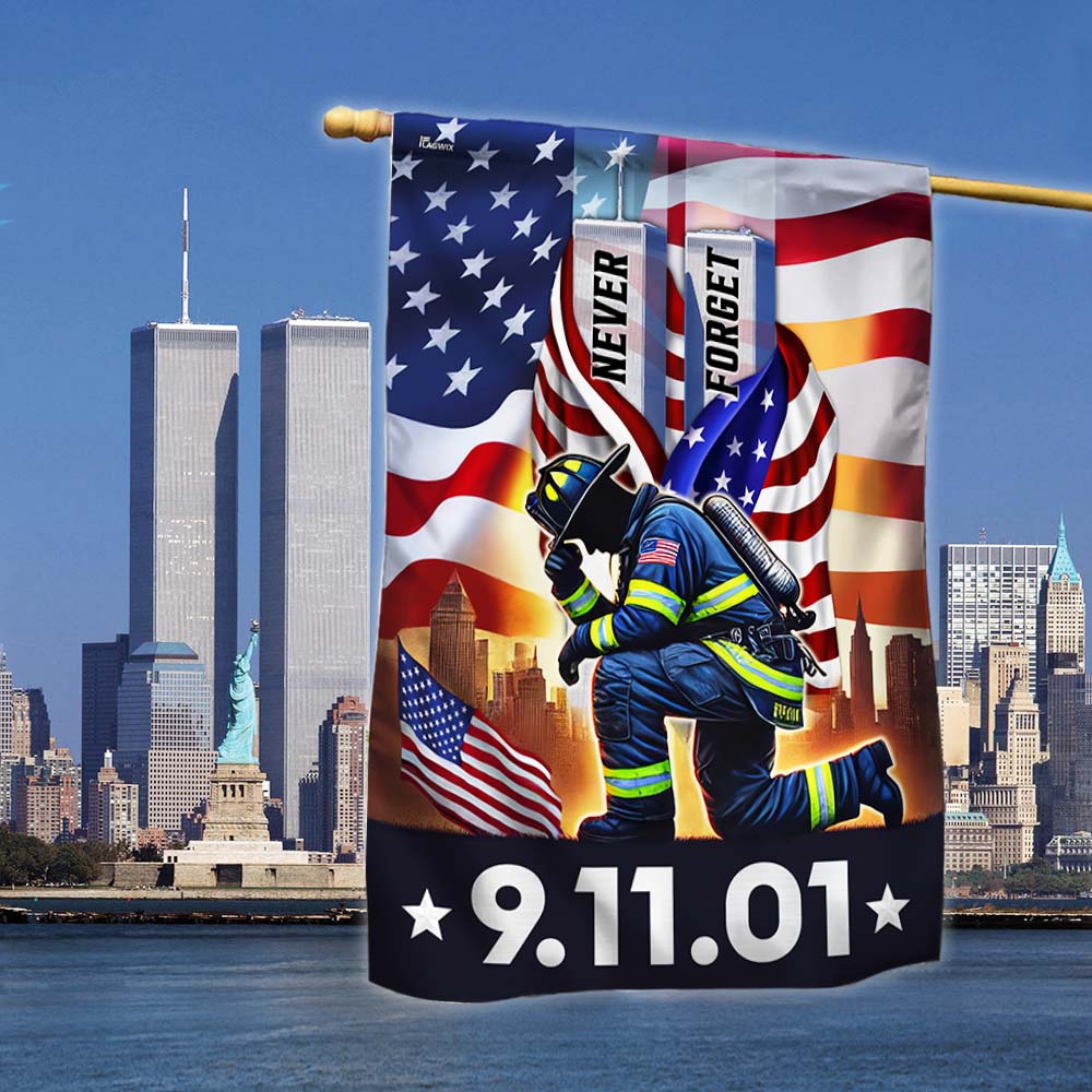 Never Forget September 11 Patriot Day 911 Flag