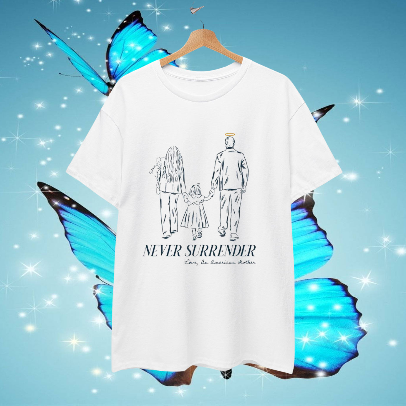 Never Surrender Charlie Kirk Unisex T-Shirt