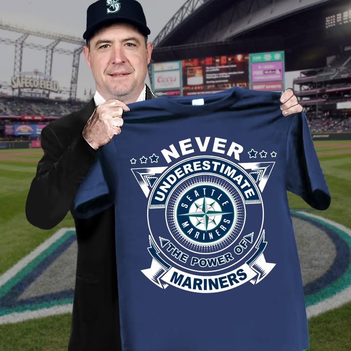 Never Underestimate The Power Of The Mariners T-Shirt Best Gifts For Fans