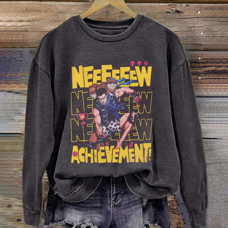 New Achievement Sweatshirt Dungeon Crawler Carl Clothes Gift For Gamer Girl