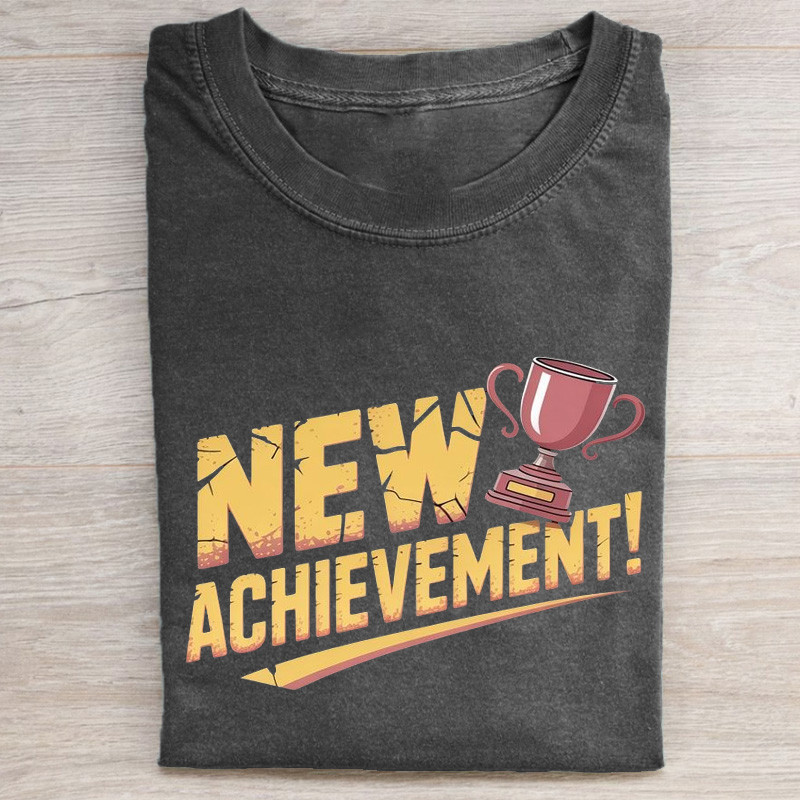 New Achievement T-Shirt Dungeon Crawler Carl Merch Gifts For Wife