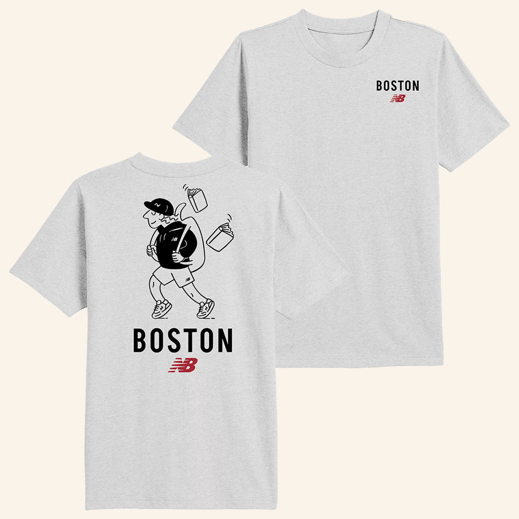 New Balance Merch Boston Character T-Shirt Gift Ideas For Boyfriend New Balance Merch Boston Character T-Shirt Gift Ideas For Boyfriend