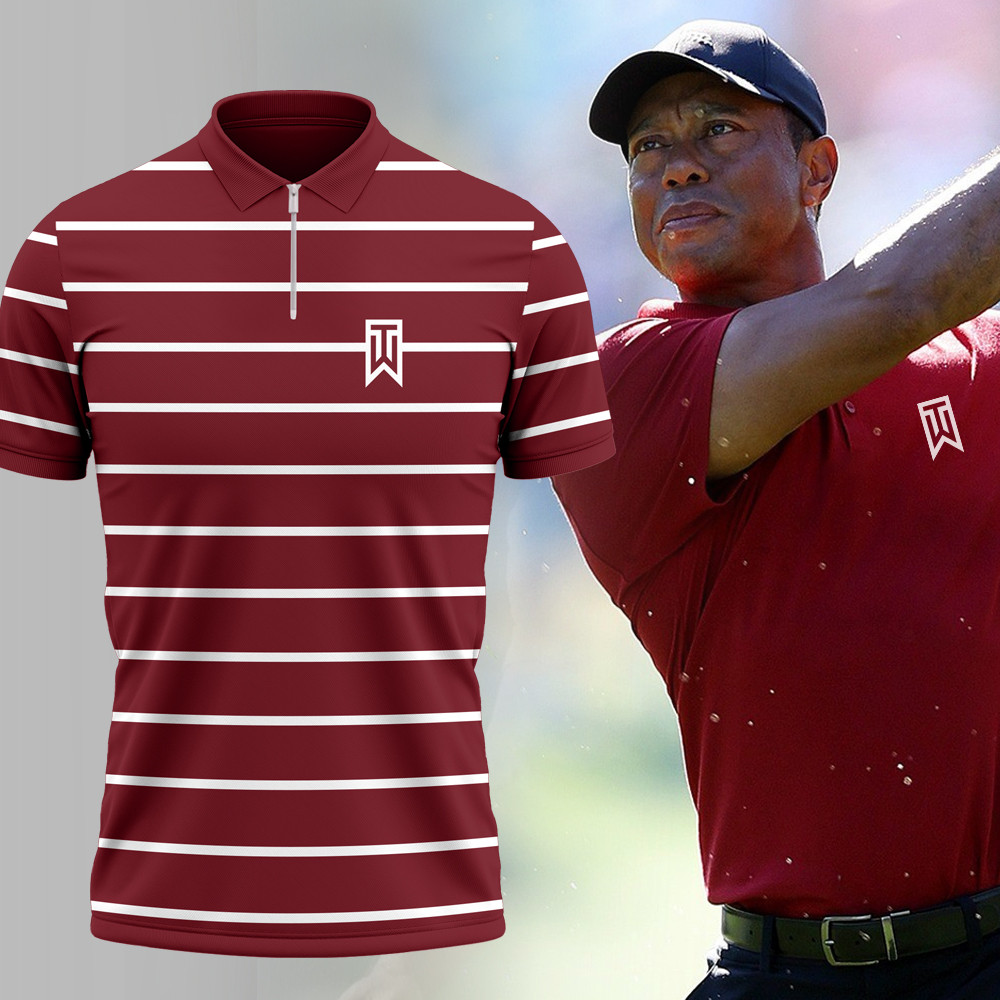 New Collection 2025 Zip Polo Shirt For Men Gold Apparel Gifts For Dad