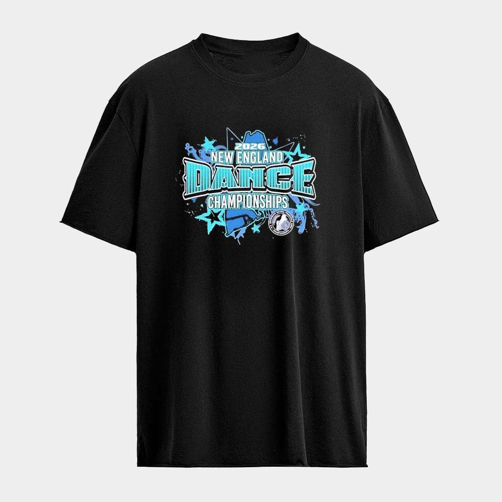 New England Dance NECSSPA Championships 2026 Logo T-Shirt Gifts For Dancers
