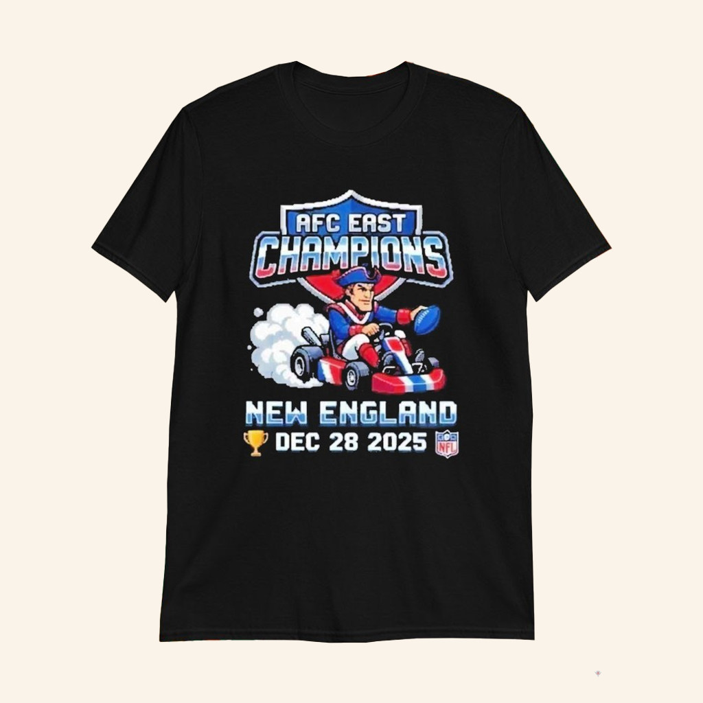 New England Football AFC East Champions December 28 2025 T-Shirt New England Football Merch