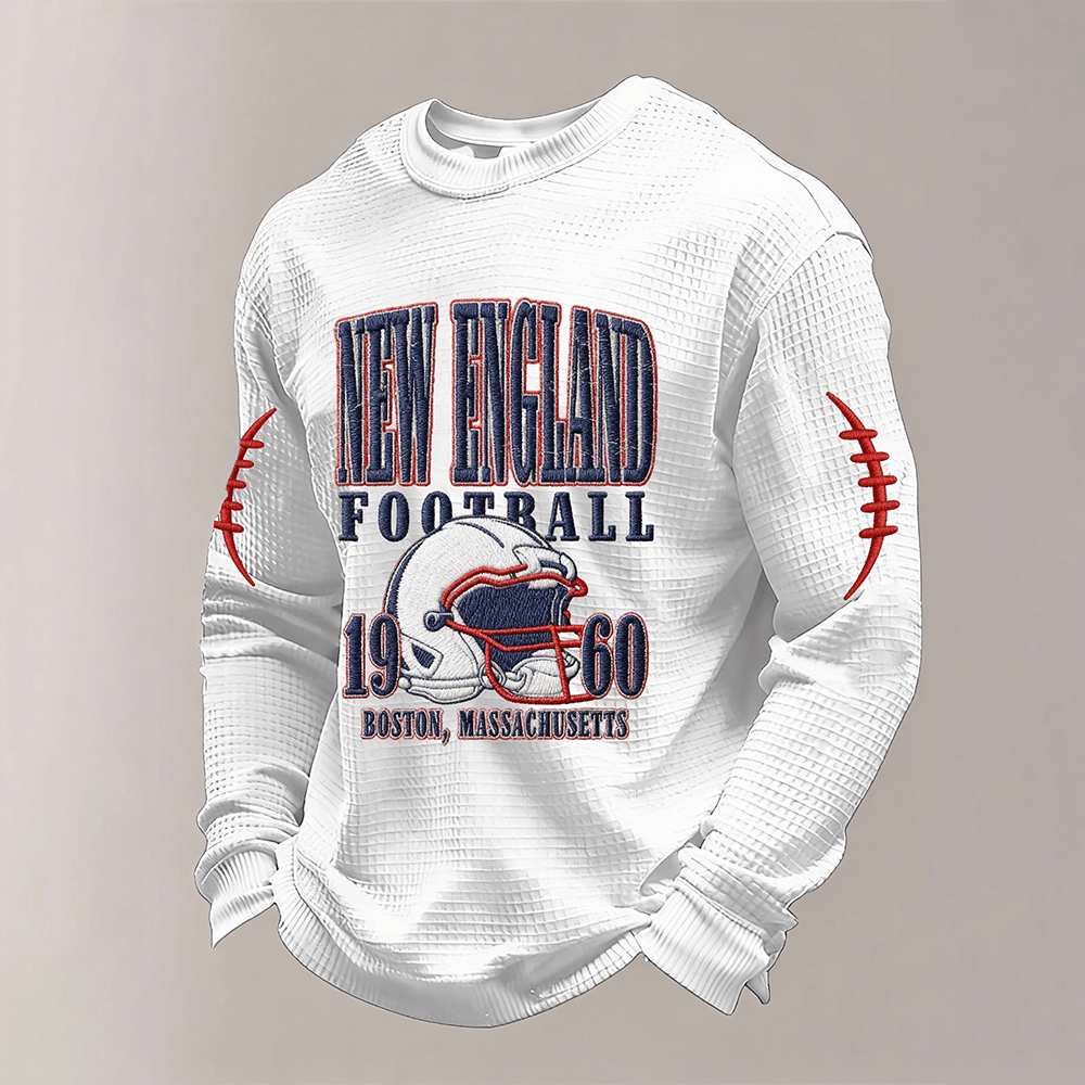 New England Football Est 1960 Long Sleeve Shirt Football Apparel Good Gift For Him