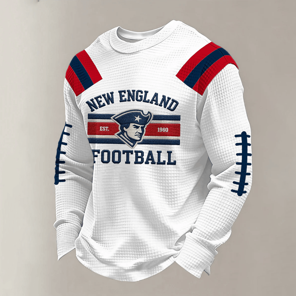 New England Football Est 1960 Long Sleeve Shirt New England Football Apparel