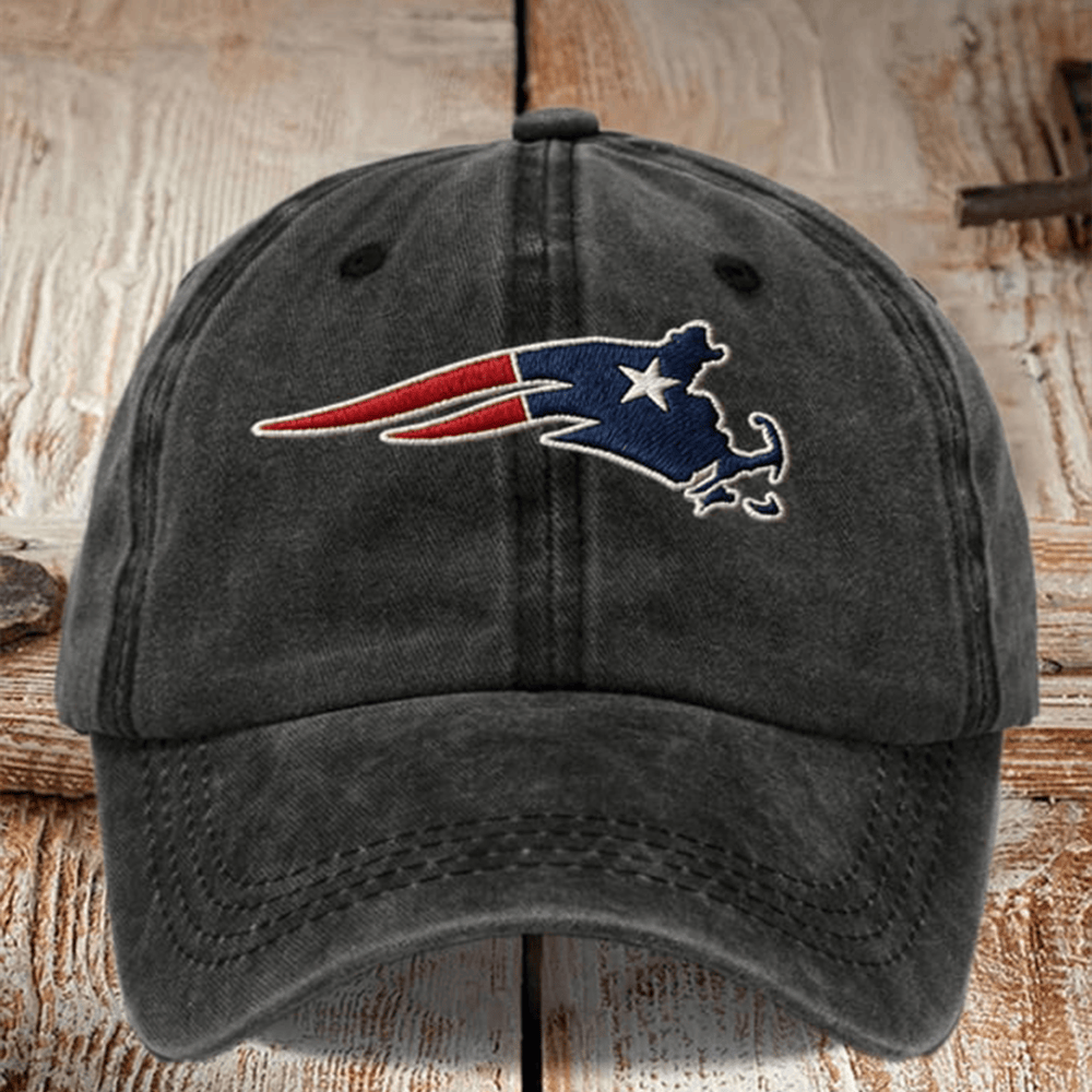 New England Football Hat Game Day Football Cap Patriots Football Gift Ideas