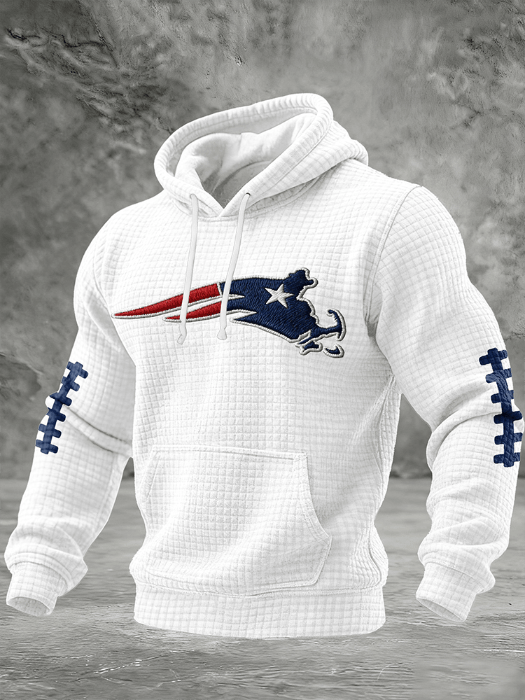 New England Football Hoodie Game Day Clothing Football Gift For Husband