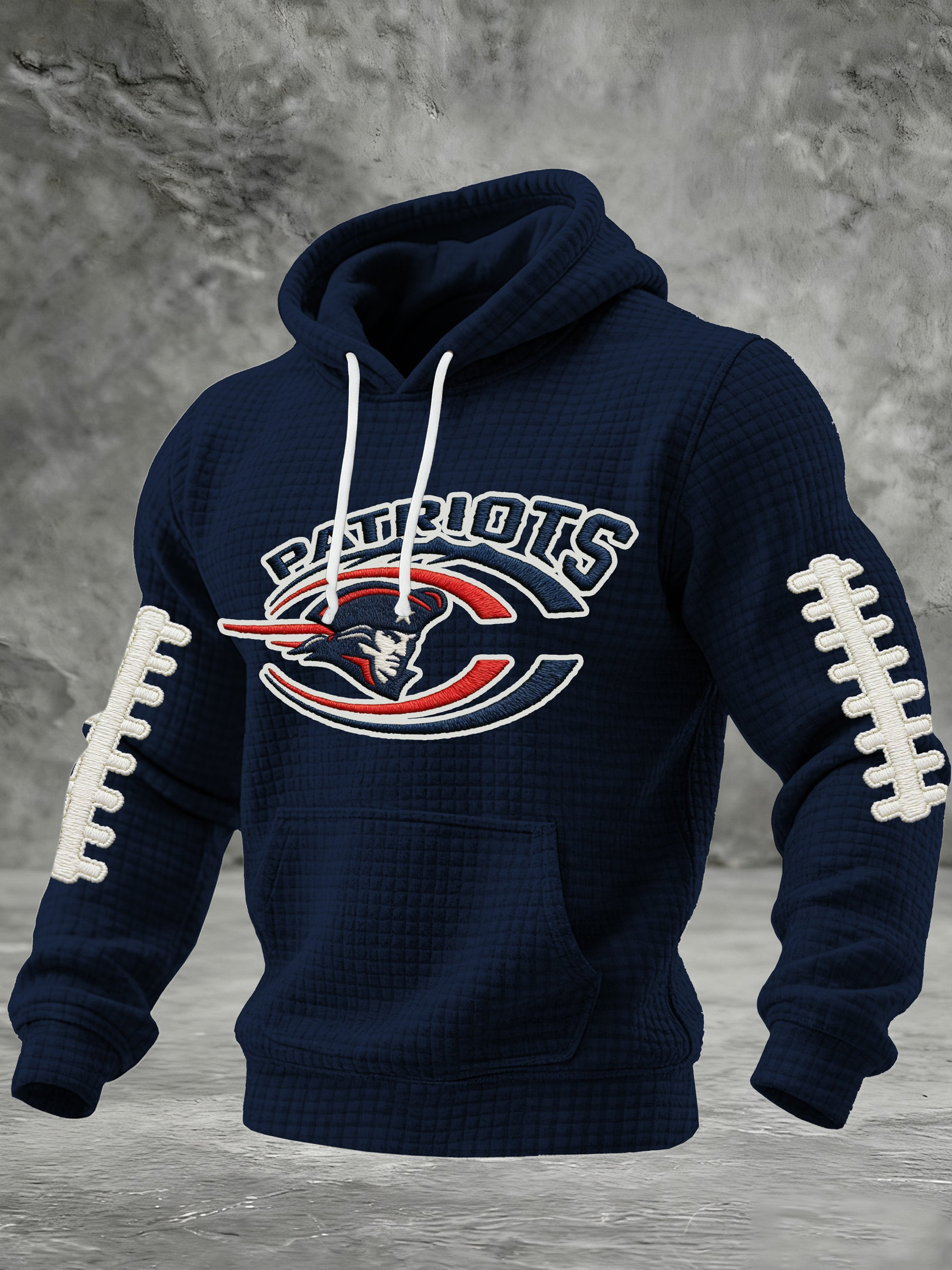 New England Football Hoodie NE Pride Game Day Apparel Navy Gifts For New England Football Fans New England Football Hoodie NE Pride Game Day Apparel Navy Gifts For New England Football Fans