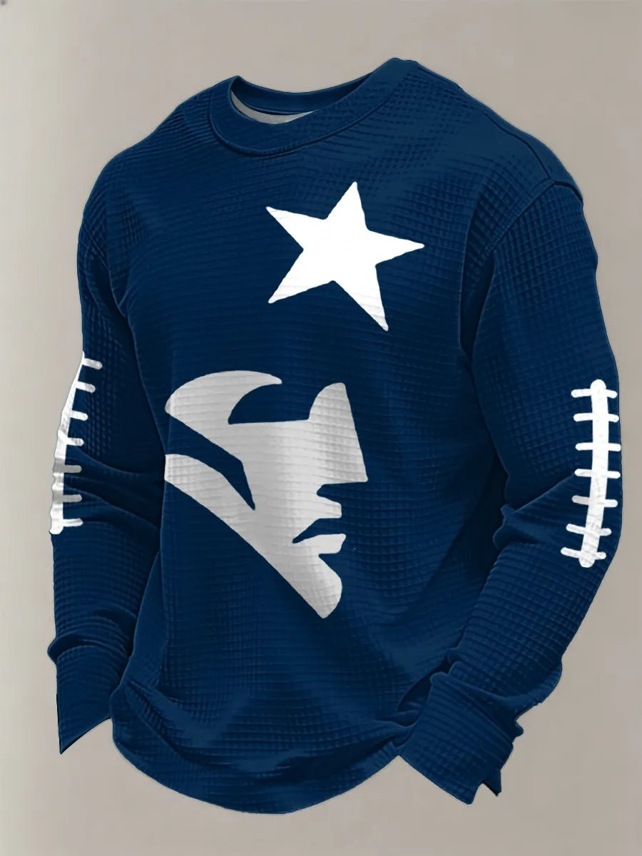 New England Football Long Sleeve Shirt NE Patriots Merch New England Pride Game Day Shirt Navy