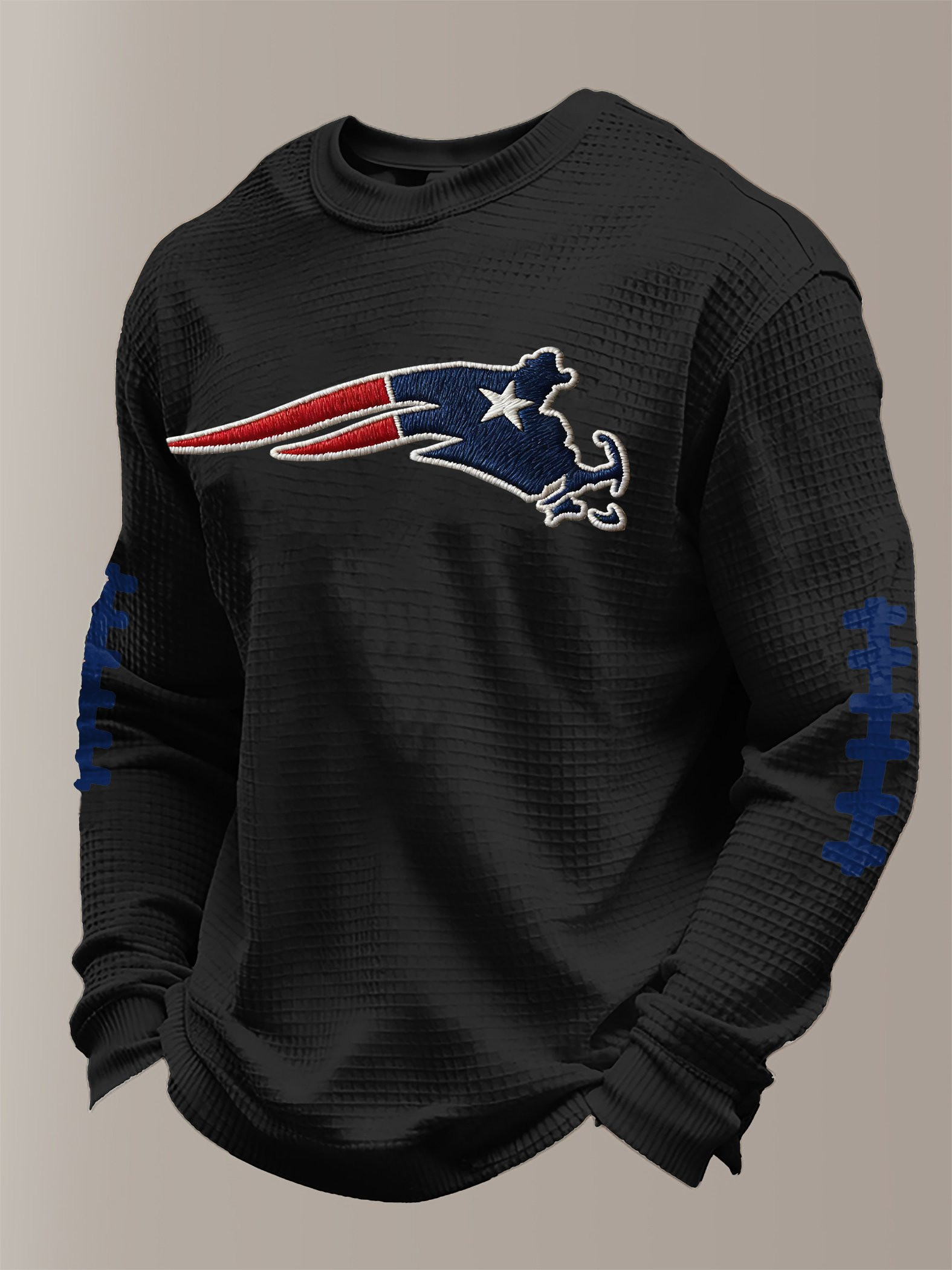 New England Football Long Sleeve T-Shirt Black New England Pride Game Day Shirt Gifts For Him