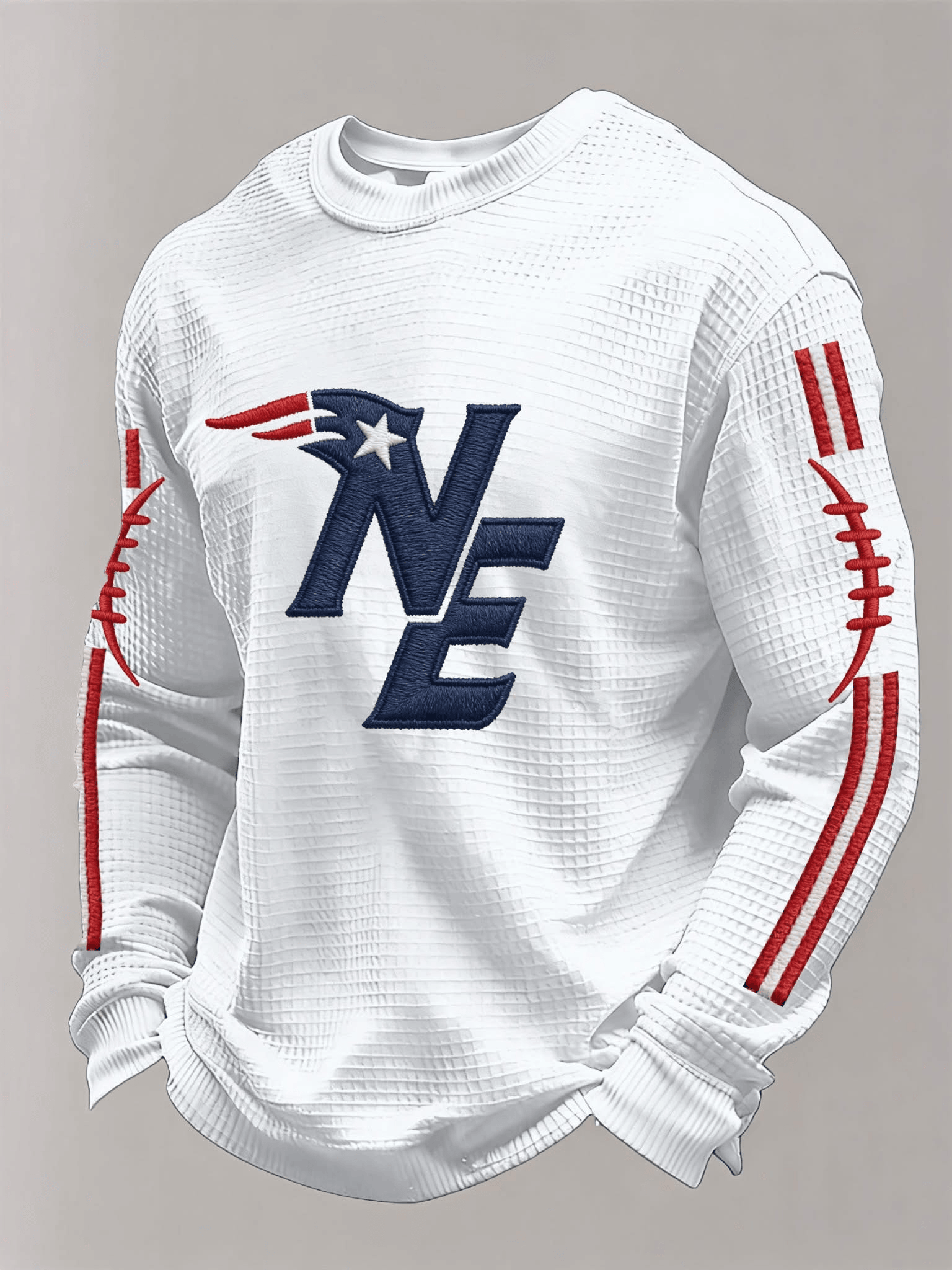 New England Football Long Sleeve T-Shirt New England Strong Apparel Let's Go Patriots Shirt