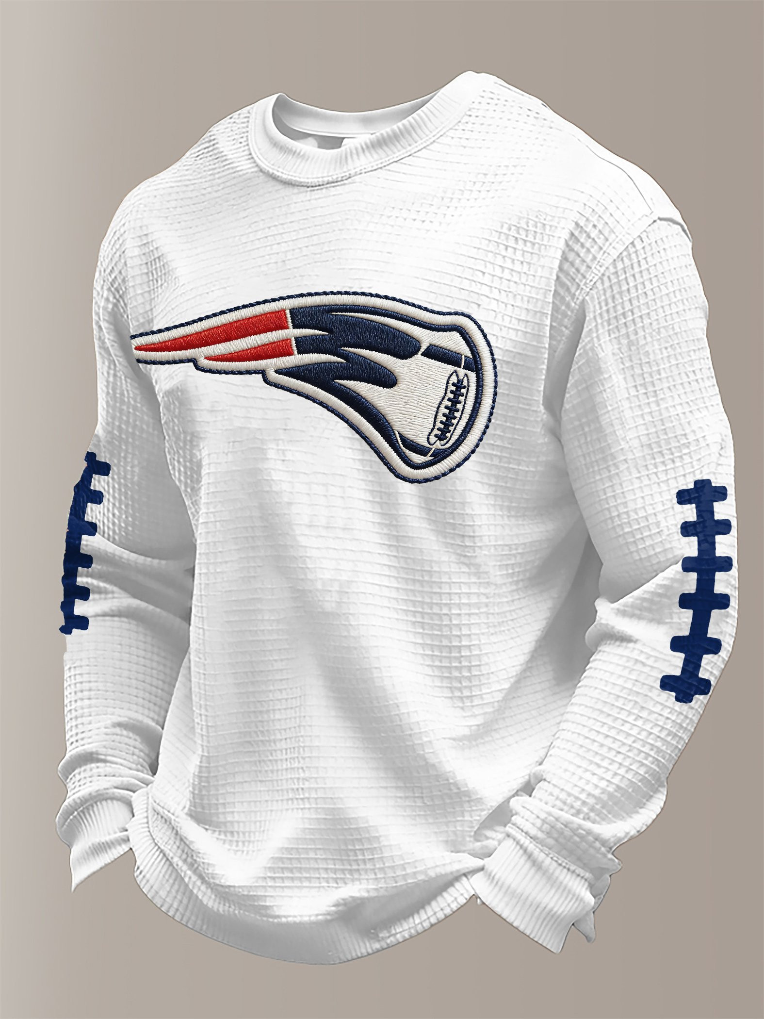 New England Football Long Sleeve T-Shirt White New England Pride Game Day Shirt Gifts For Fan