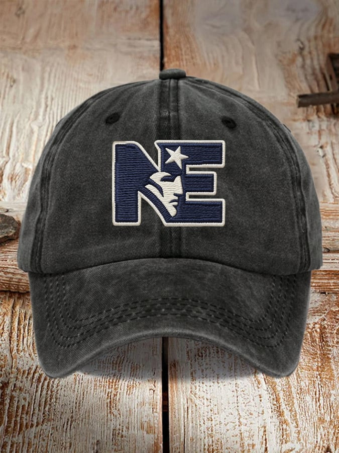 New England Football NE Hat Embroidered New England Strong Game Day Hat Patriots Merch Fan Gifts