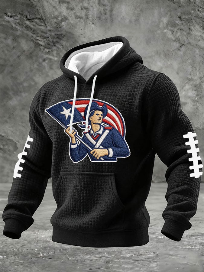 New England Football NE Hoodie Game Day Clothes Black New England Pride Gifts For Him