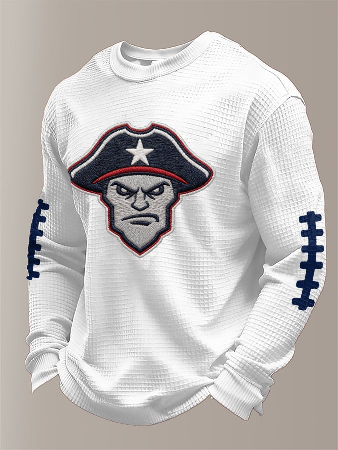 New England Football NE Long Sleeve T-Shirt Game Day Clothing Patriots Merch Men's New England Football NE Long Sleeve T-Shirt Game Day Clothing Patriots Merch Men's