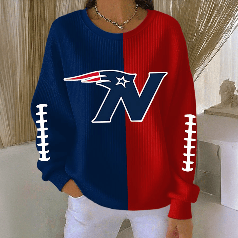 New England Football Sweatshirt Game Day Football Sweatshirt Gift Ideas For Fans