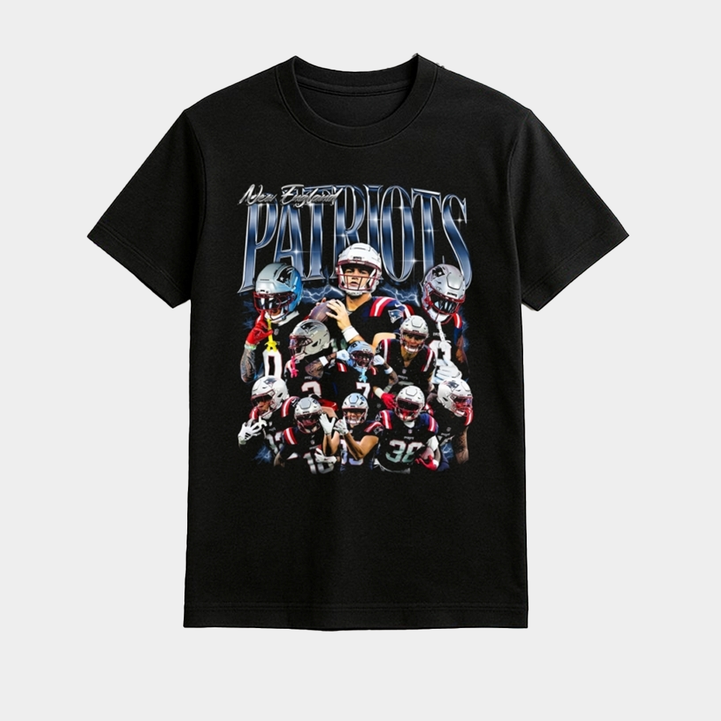 New England Football Team Champions Shirt Patriots Merch Gifts For Football Fan