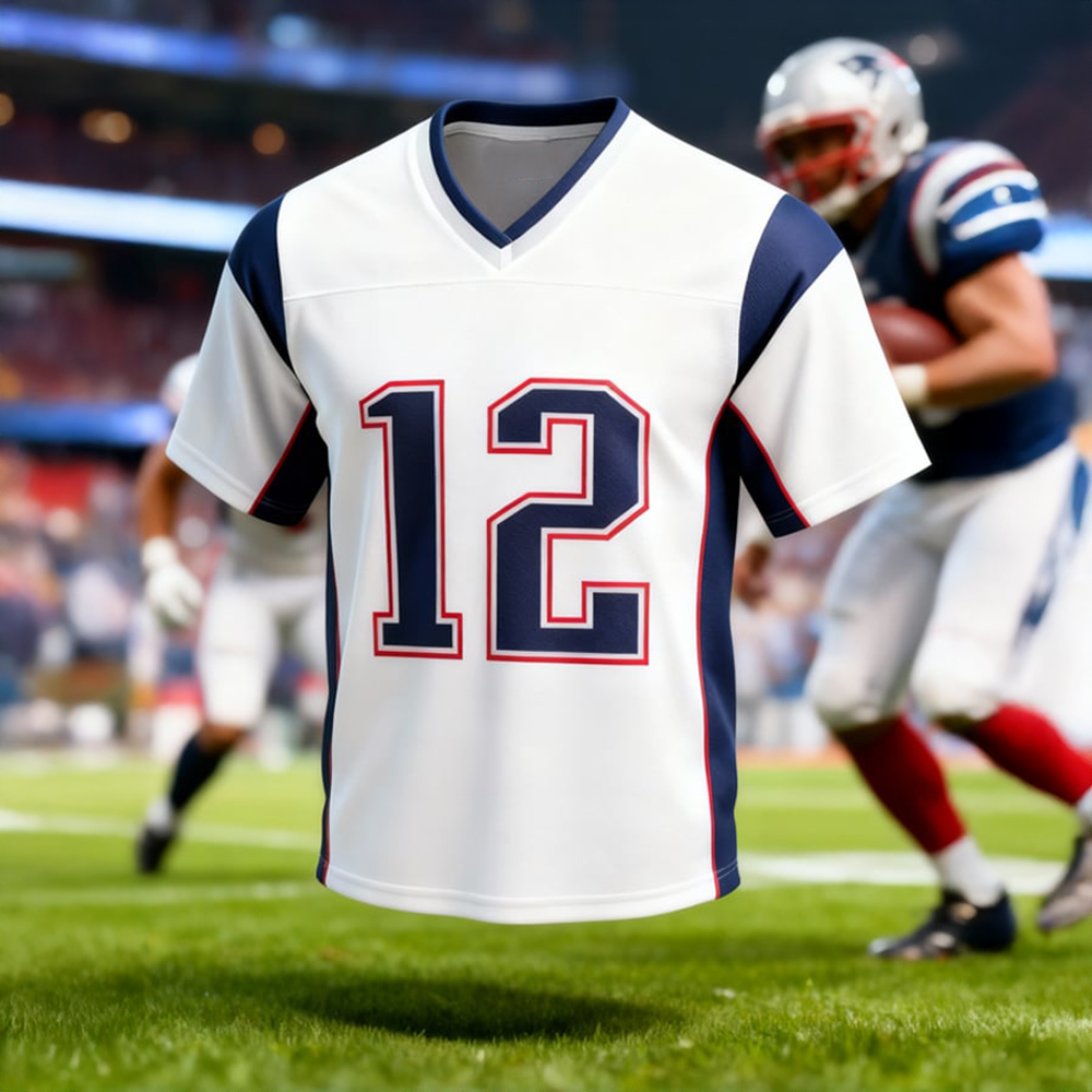 New England Patriots 12 Jersey Football Game Day Clothes Gift For Fans