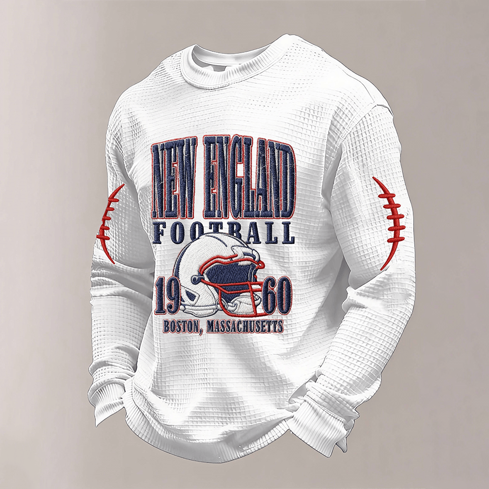 New England Patriots 1960 Long Sleeve Shirt Patriotic Boston Football Merch Fan Gear