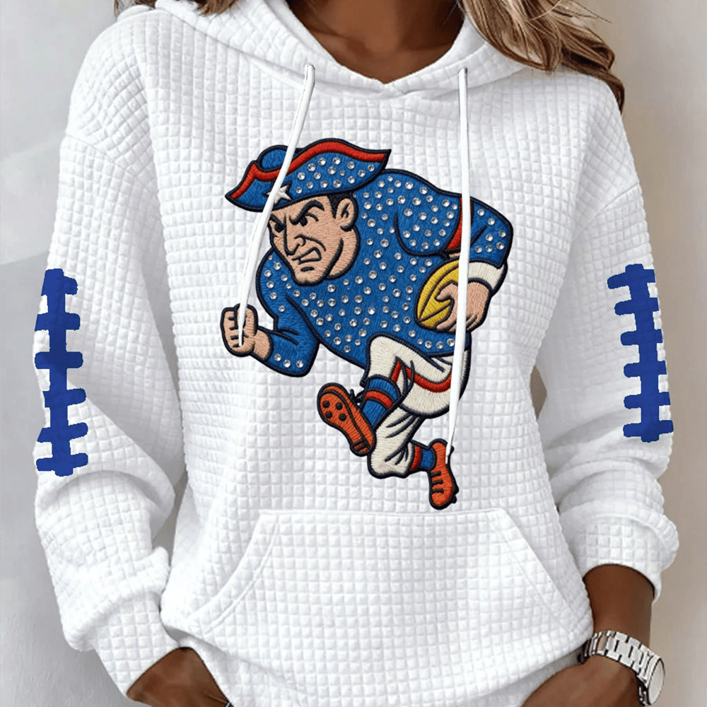 New England Patriots Football Hoodie Football Hooded Sweatshirt Game Day Gears