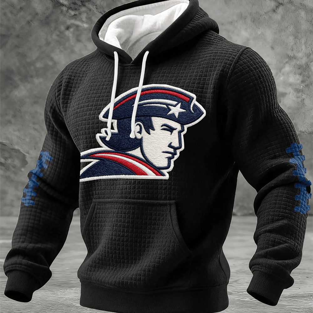 New England Patriots Football Hoodie Game Day Apparel Football Lover Gift