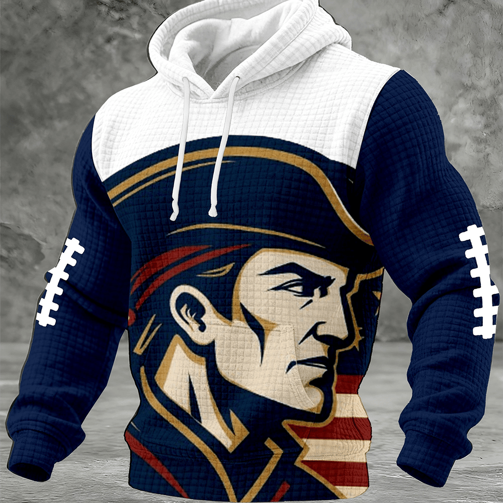 New England Patriots Football Hoodie Game Day Apparel New England Patriots Lover Gifts