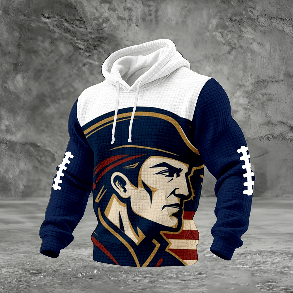 New England Patriots Football Hoodie Game Day Clothing Fan Gear