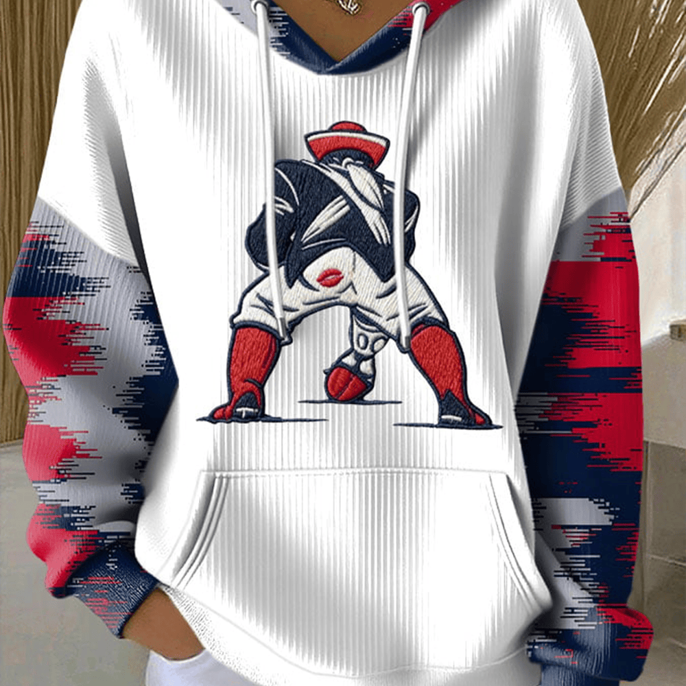 New England Patriots Football Hoodie Game Day Clothing Football Gift Ideas