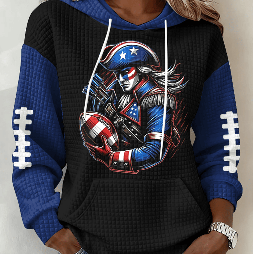 New England Patriots Football Hoodie Game Day Clothing Line Patriots Fan Gifts