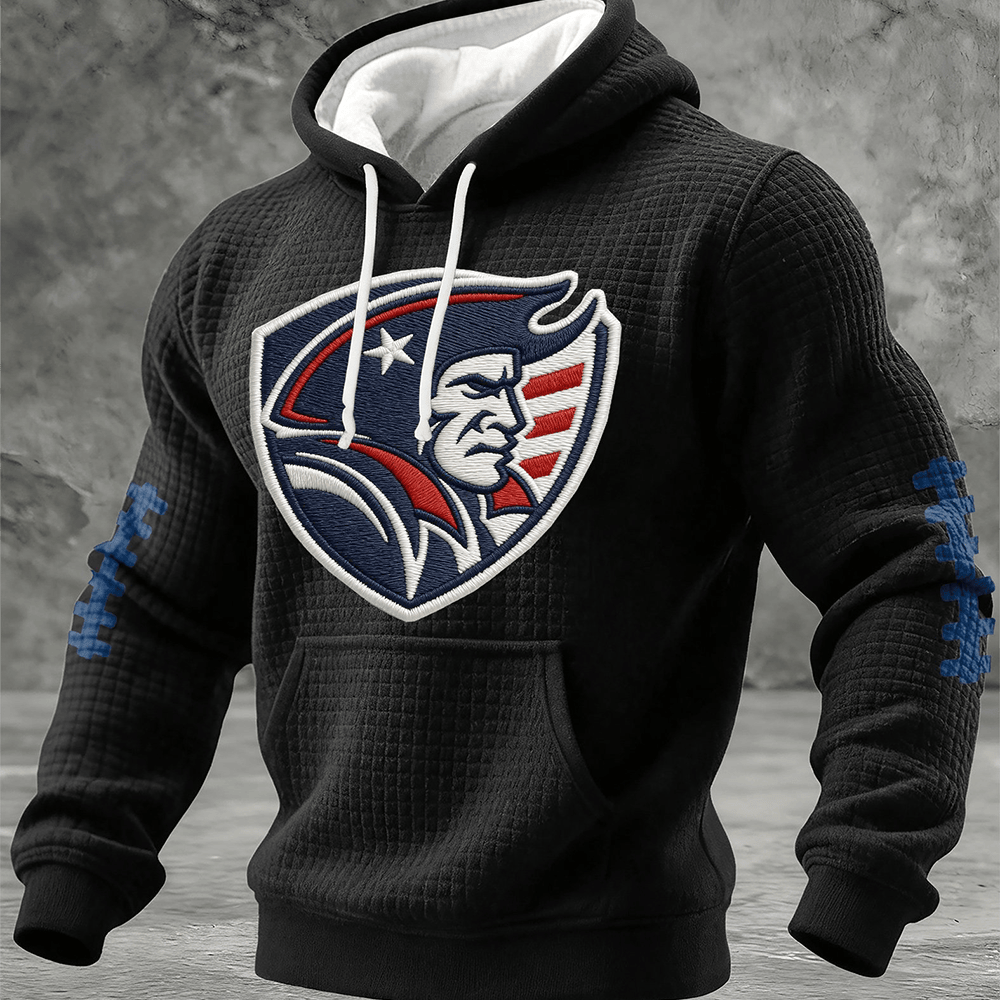 New England Patriots Football Hoodie Game Day Football Hooded Sweatshirt Fan Gear