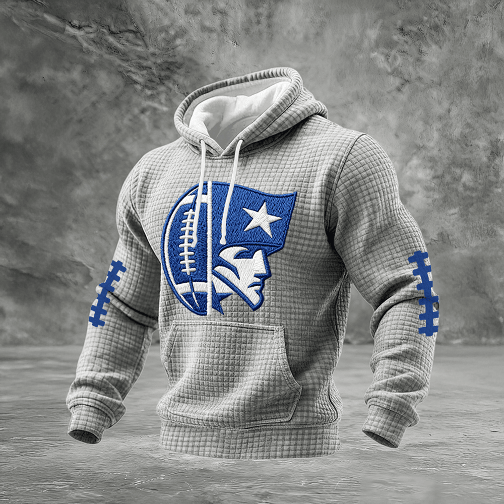 New England Patriots Football Hoodie Game Day Merch Football Lover Gift