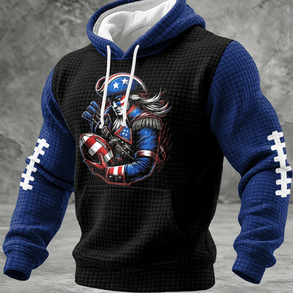 New England Patriots Football Hoodie Pat Apparel Football Present For Husband